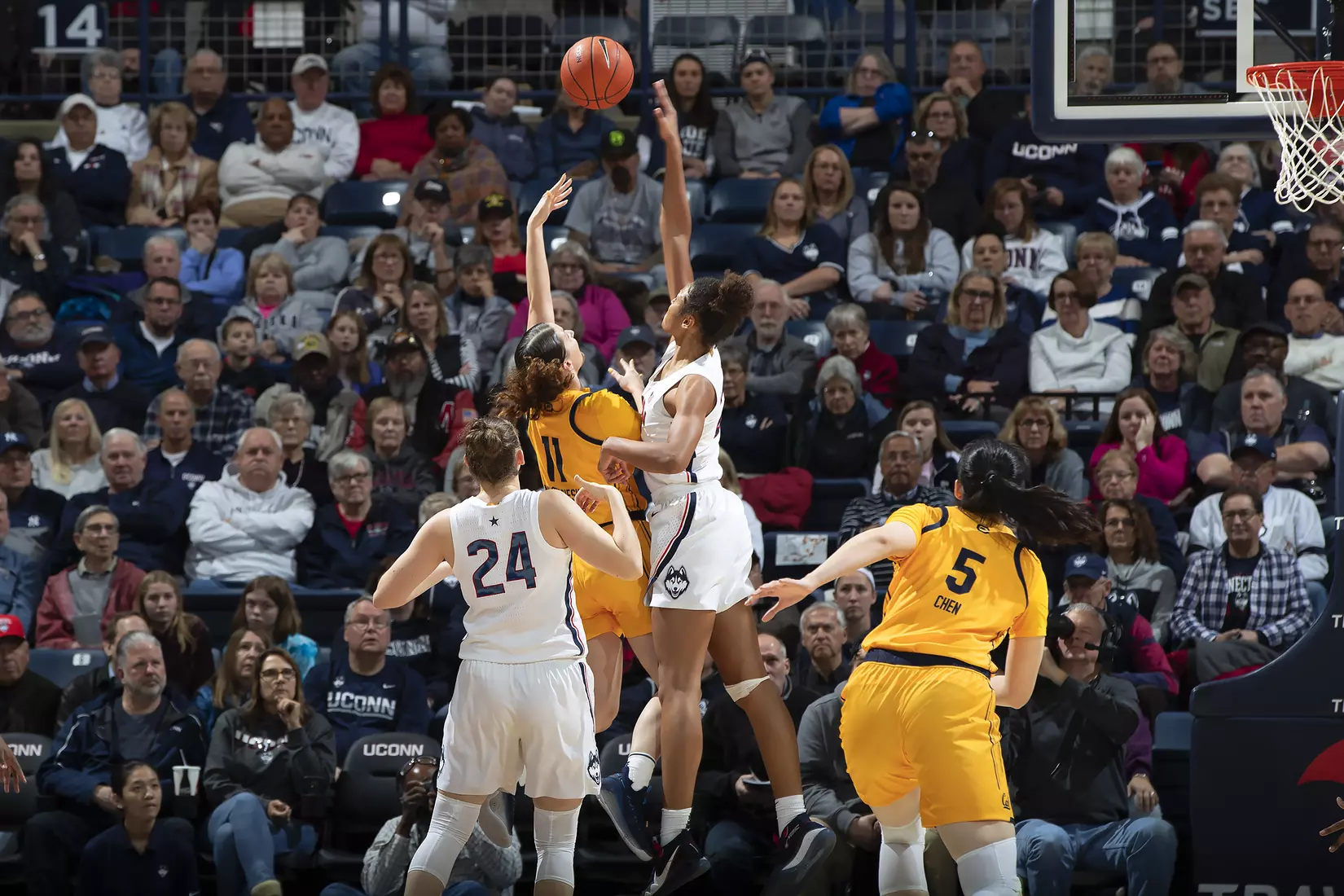 Uconn vs California 11/10/19