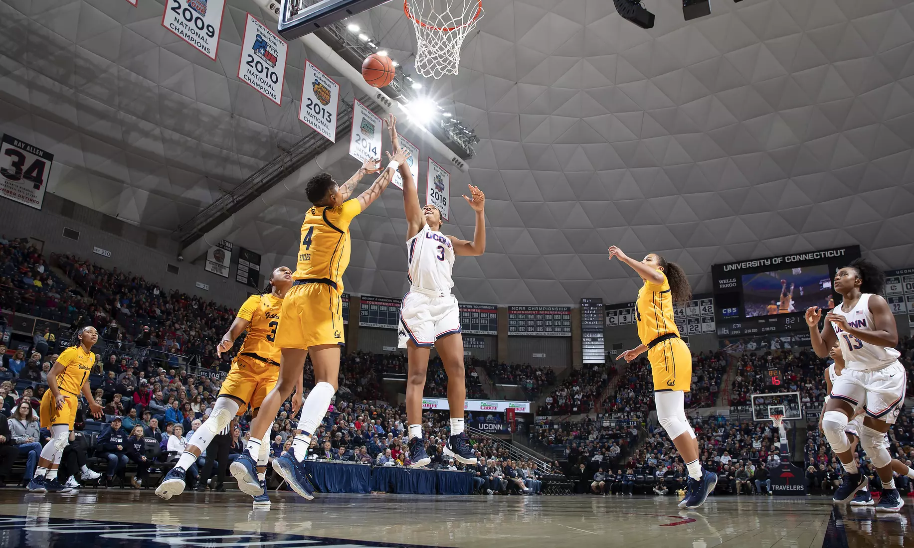 Uconn vs California 11/10/19