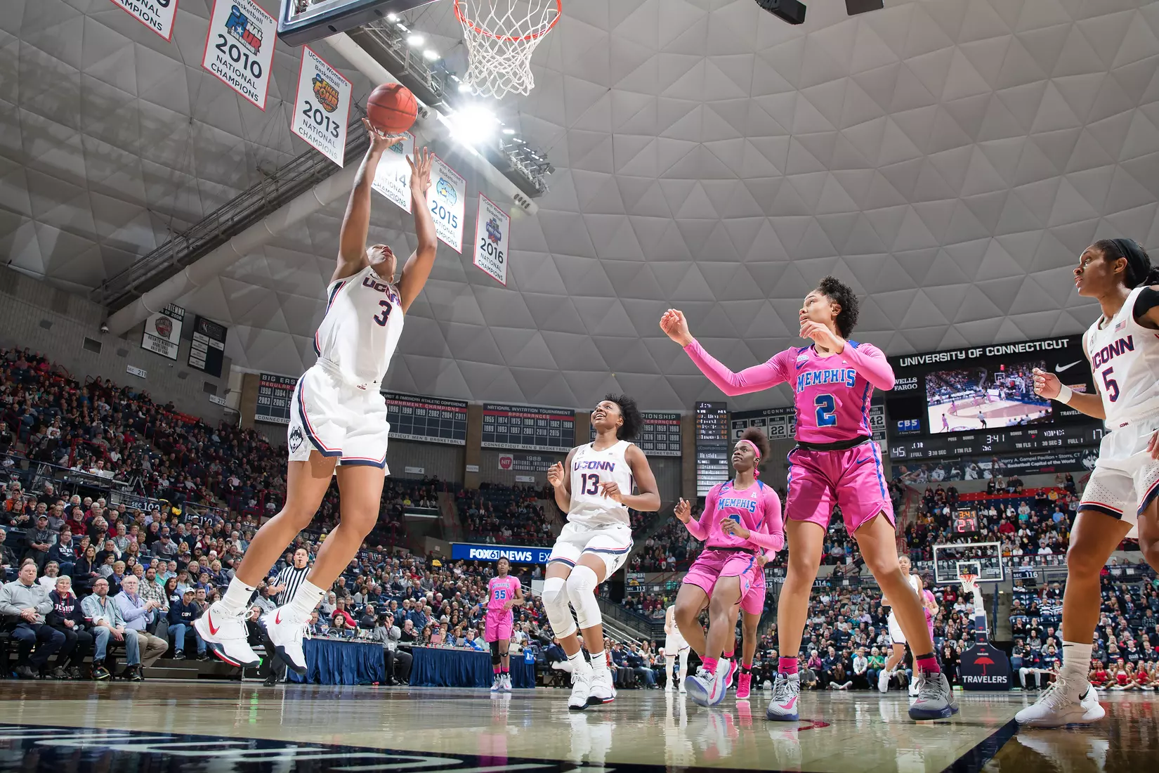 UConn vs Memphis 2/7/20