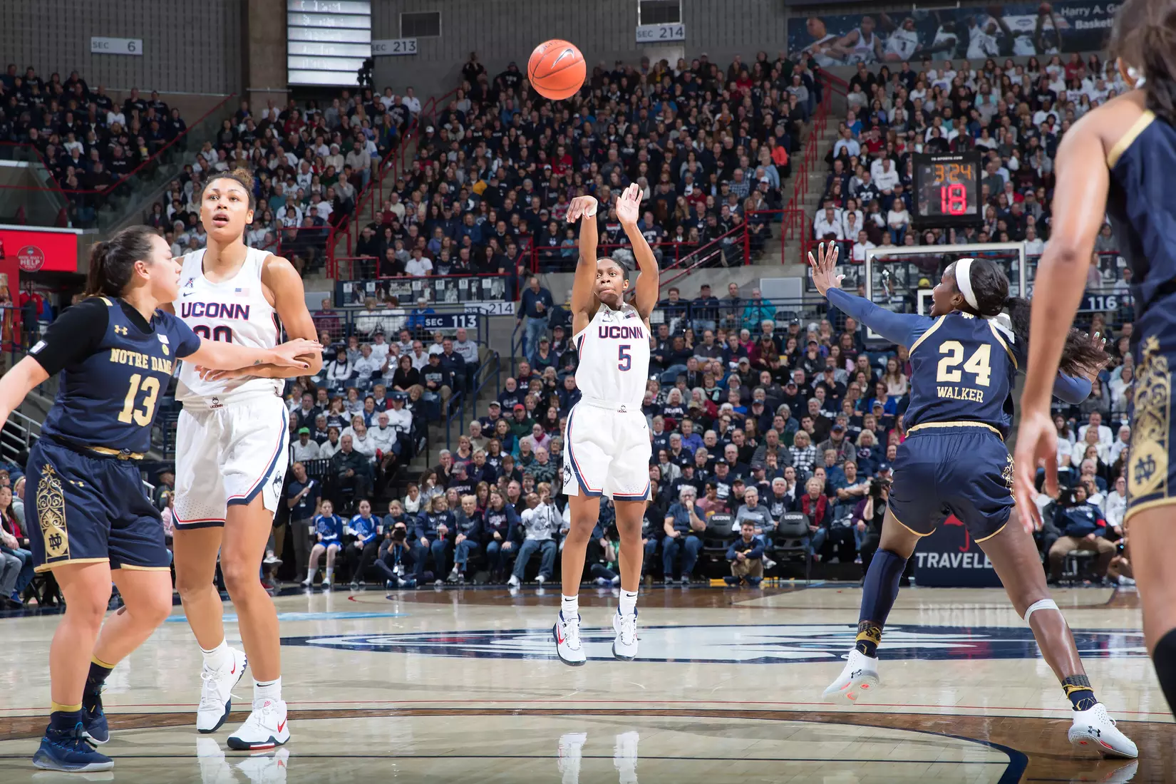 UConn vs Notre Dame 12/8/19