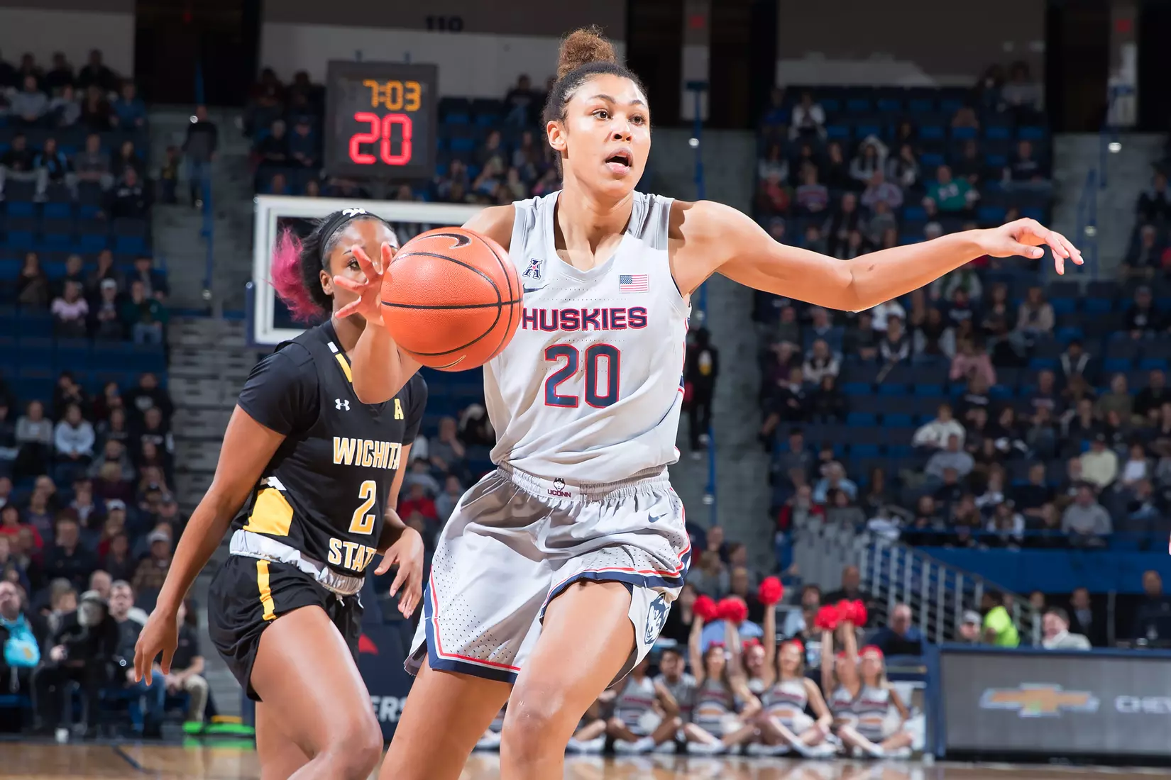 UConn vs Wichita State 1/2/20