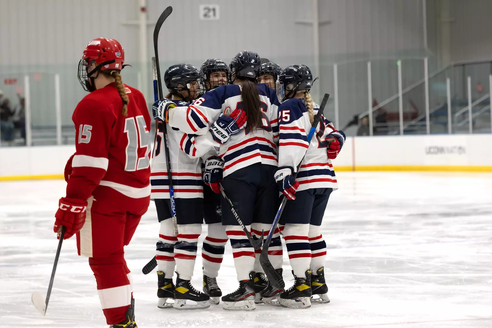 UConn vs Sacred Heart at Freitas Ice Forum 11/26/21