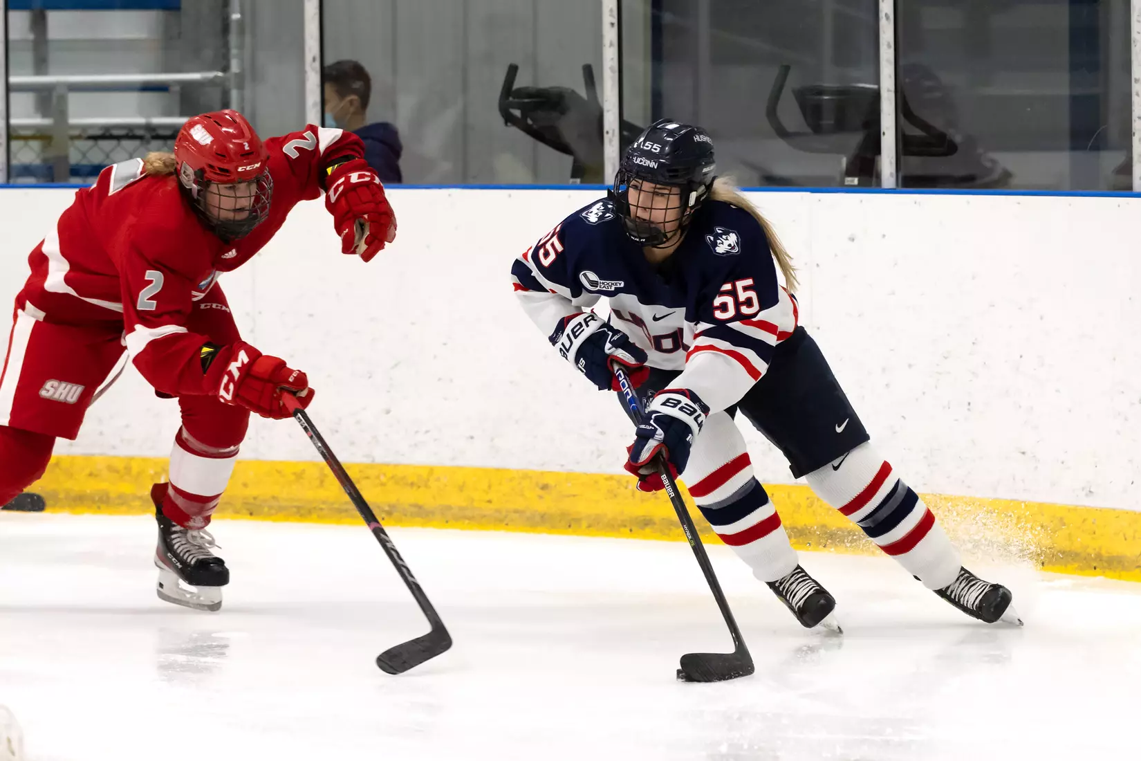 UConn vs Sacred Heart at Freitas Ice Forum 11/26/21