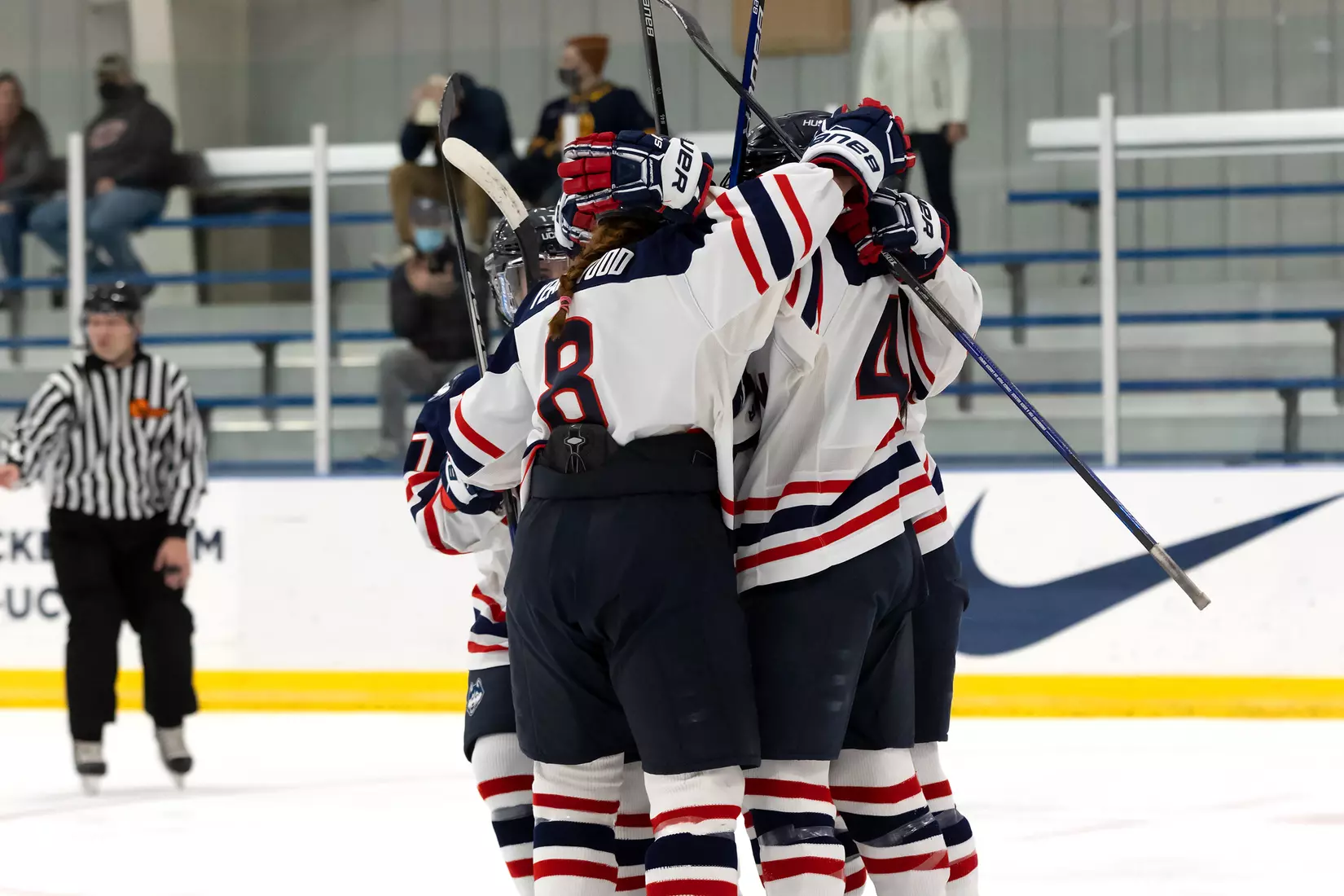 UConn vs Sacred Heart at Freitas Ice Forum 11/26/21