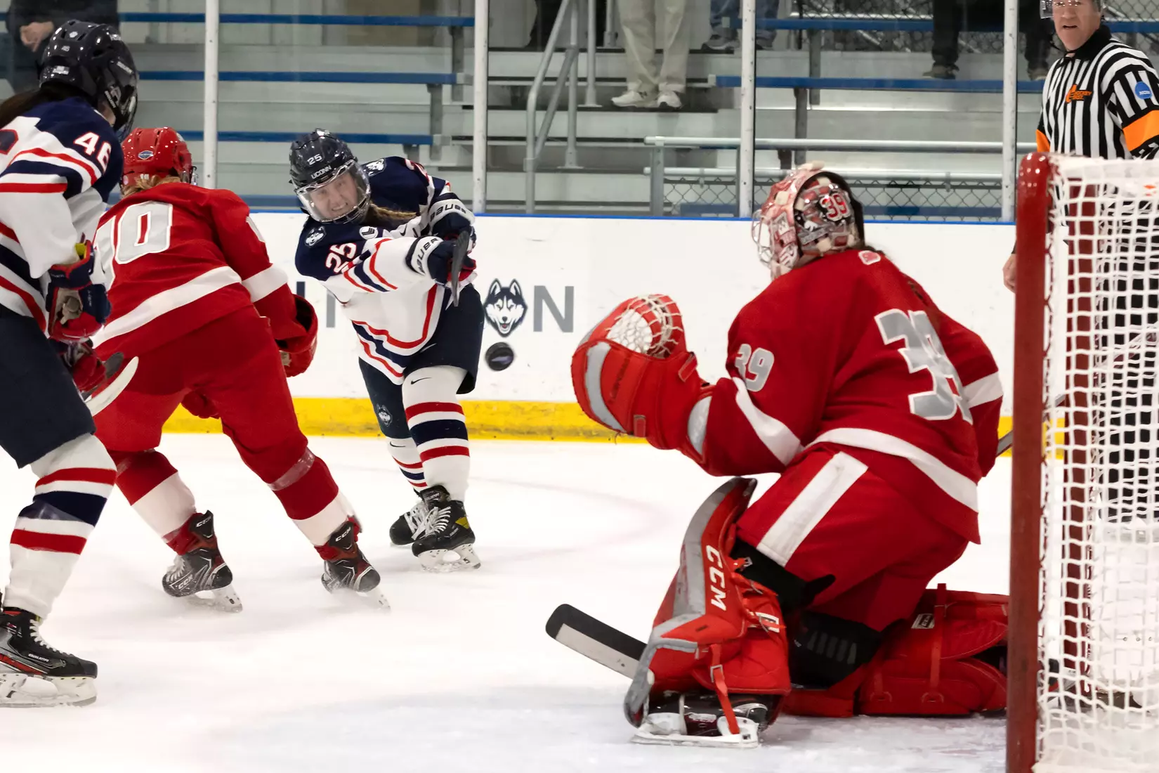 UConn vs Sacred Heart at Freitas Ice Forum 11/26/21