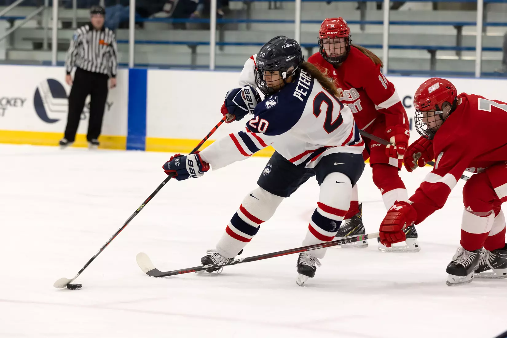 UConn vs Sacred Heart at Freitas Ice Forum 11/26/21