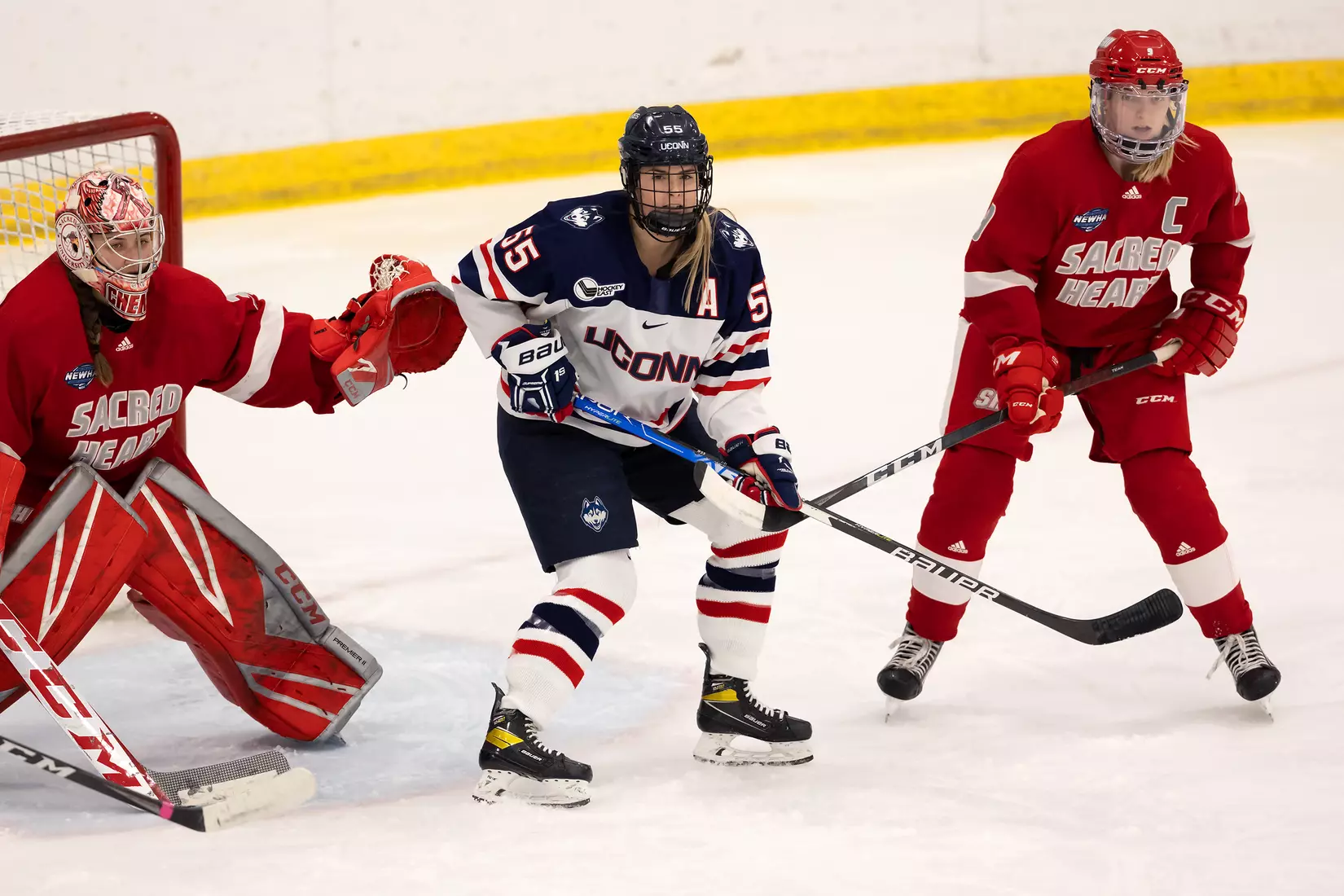 UConn vs Sacred Heart at Freitas Ice Forum 11/26/21