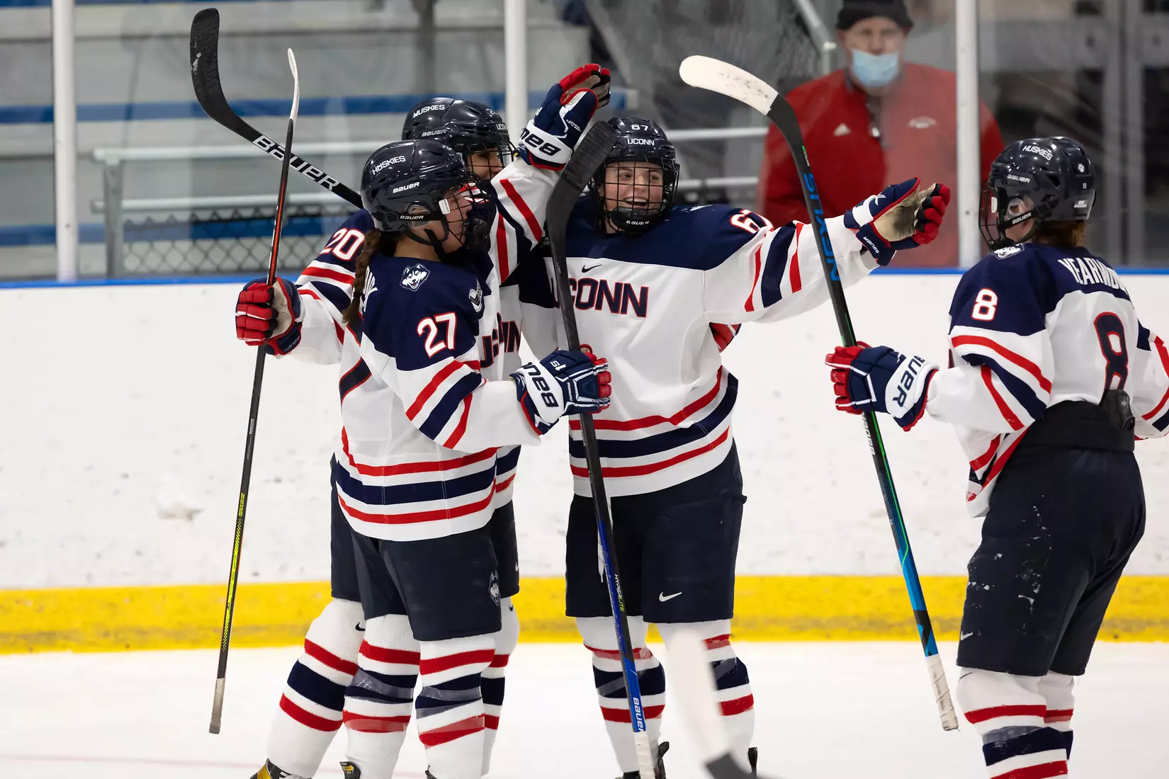 UConn vs Sacred Heart at Freitas Ice Forum 11/26/21