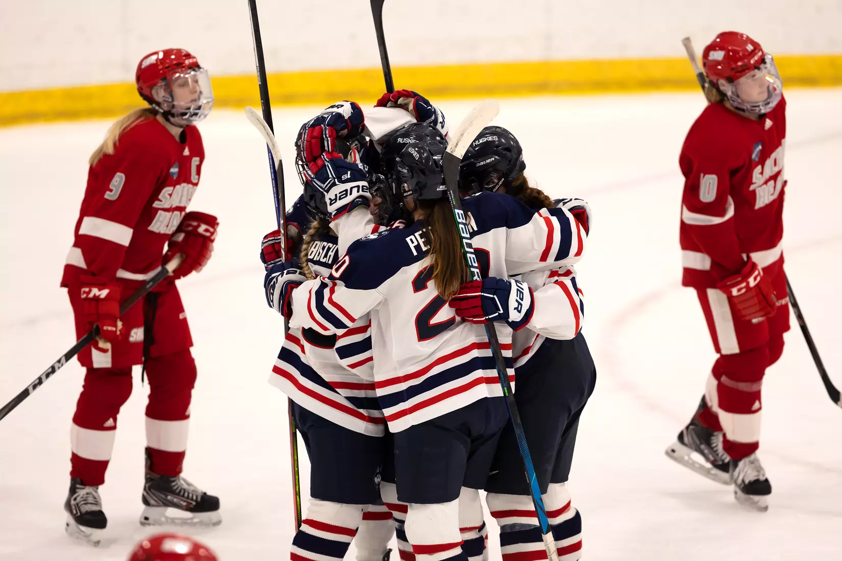 UConn vs Sacred Heart at Freitas Ice Forum 11/26/21
