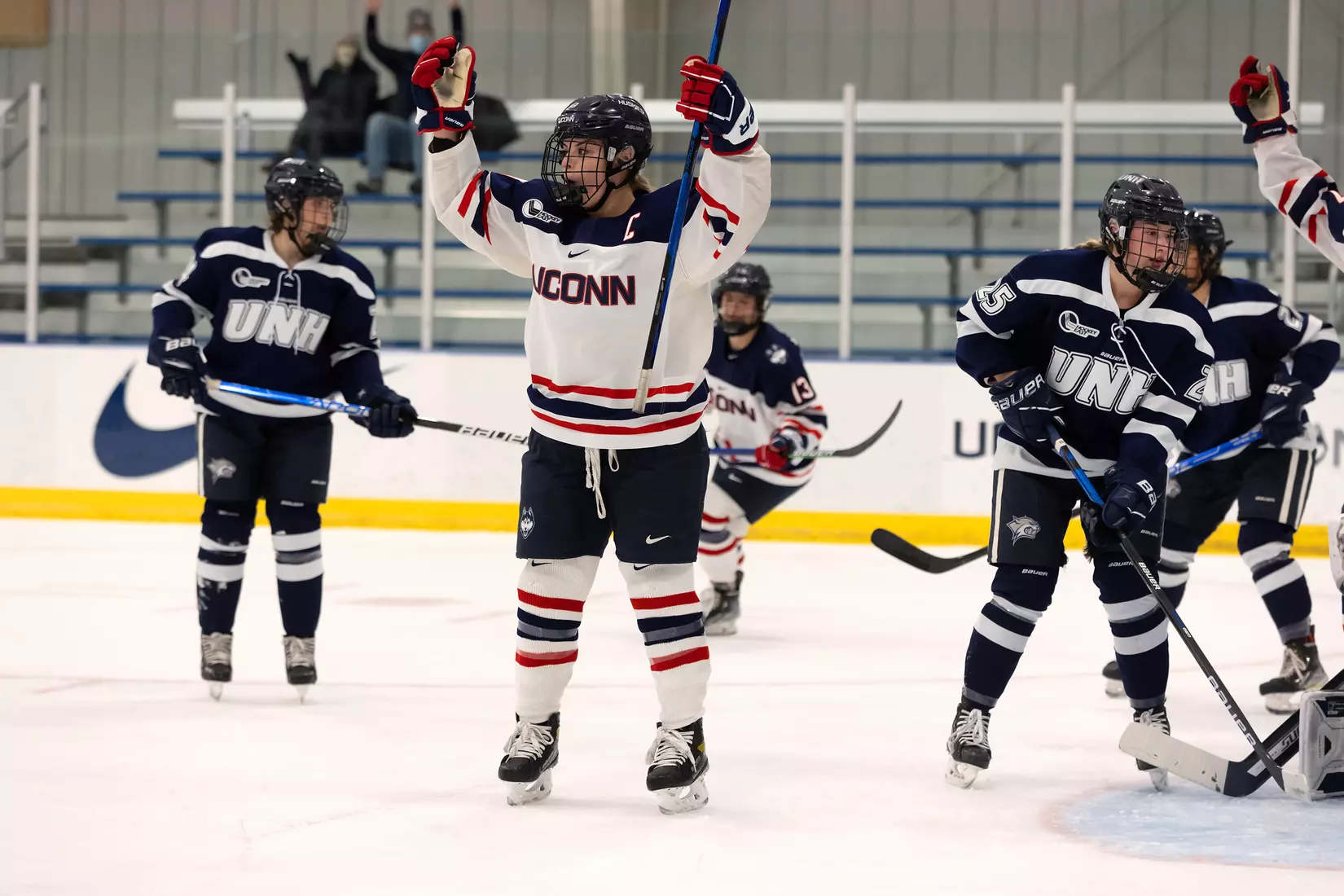 UConn vs UNH at Freitas Ice Forum, 1/24/22