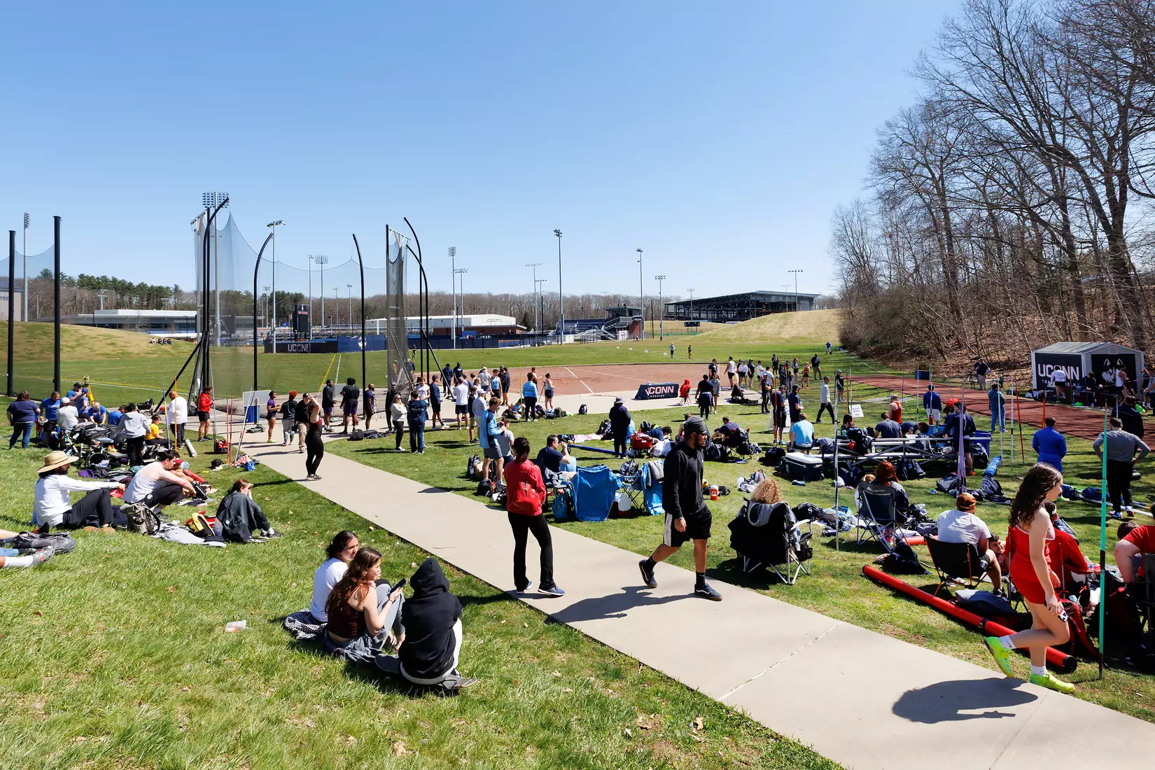Women's Track and Field Northeast Challenge Day 1 at Sherman Family Complex 4/16/22