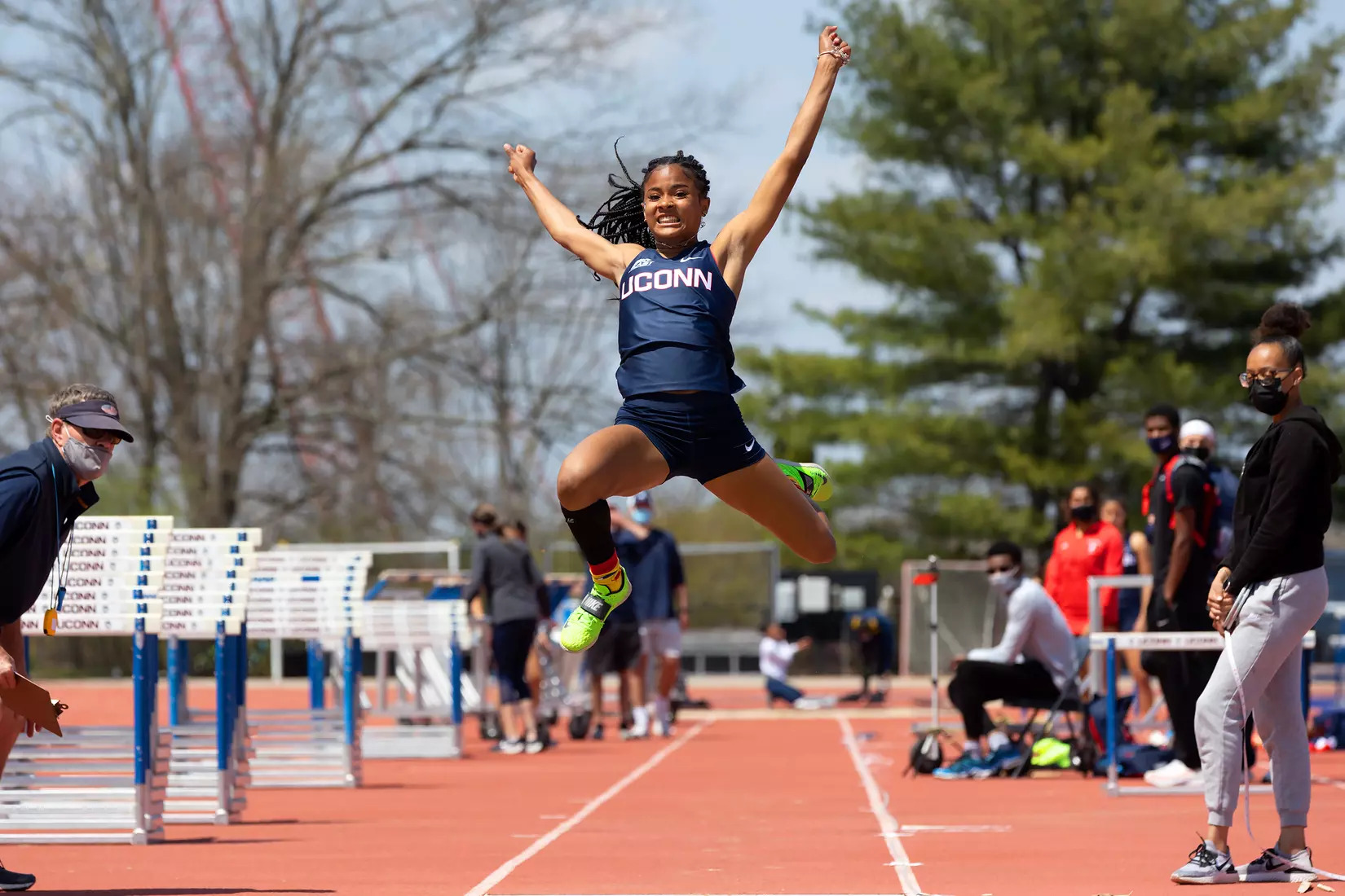 UConn Women's Track and Field Northeast Invitational at George J. Sherman Family Sports Complex April 24, 2021