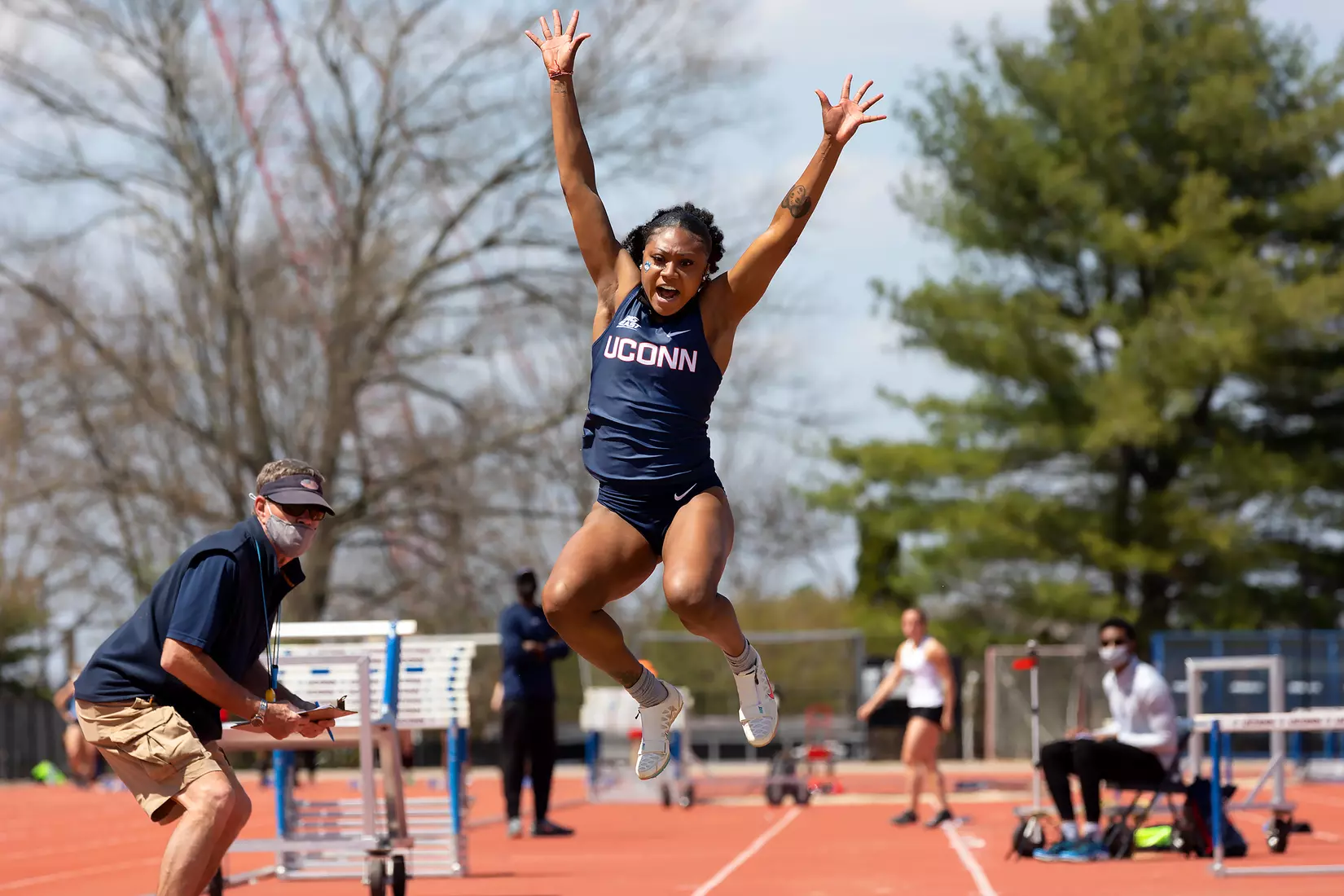 UConn Women's Track and Field Northeast Invitational at George J. Sherman Family Sports Complex April 24, 2021