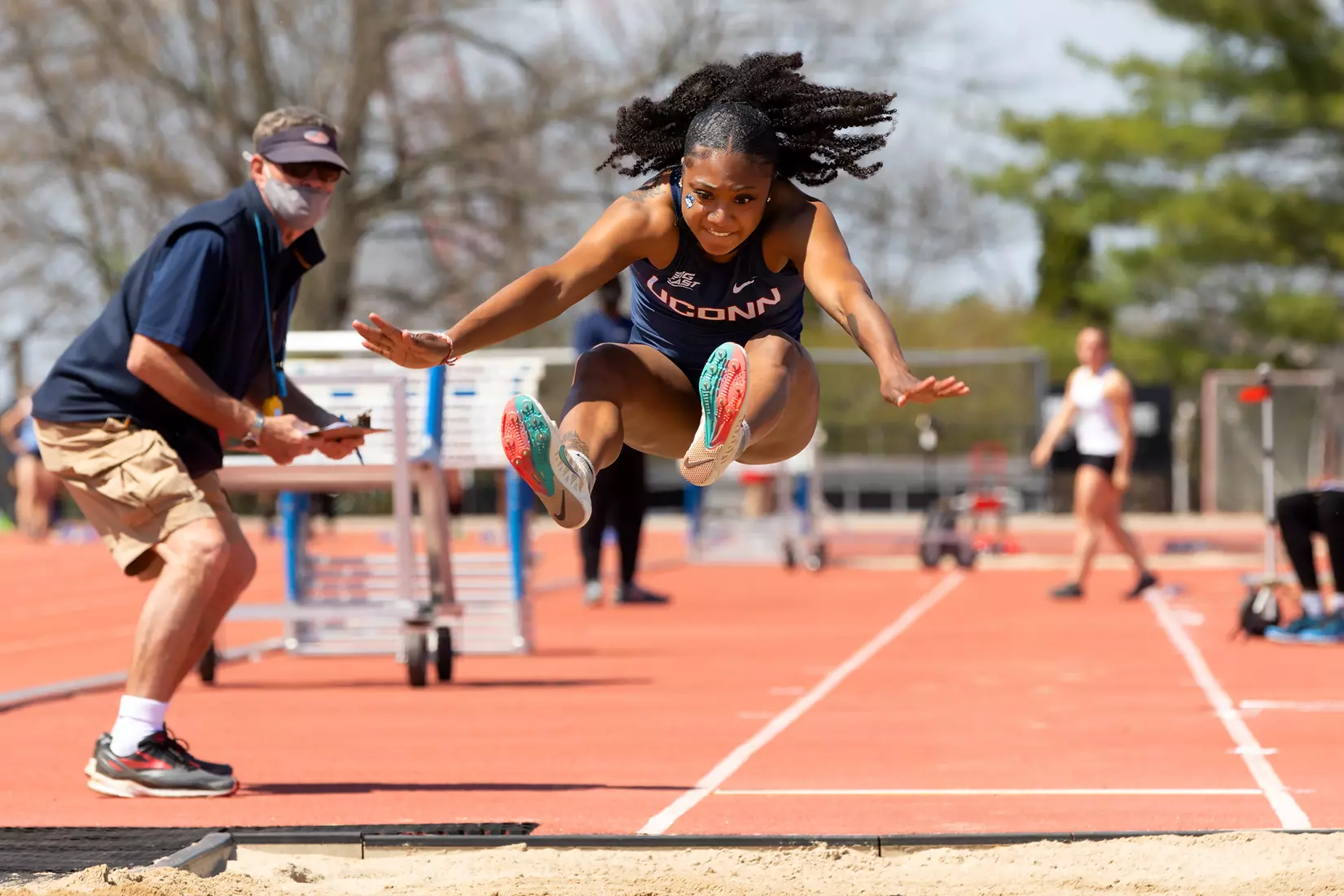 UConn Women's Track and Field Northeast Invitational at George J. Sherman Family Sports Complex April 24, 2021