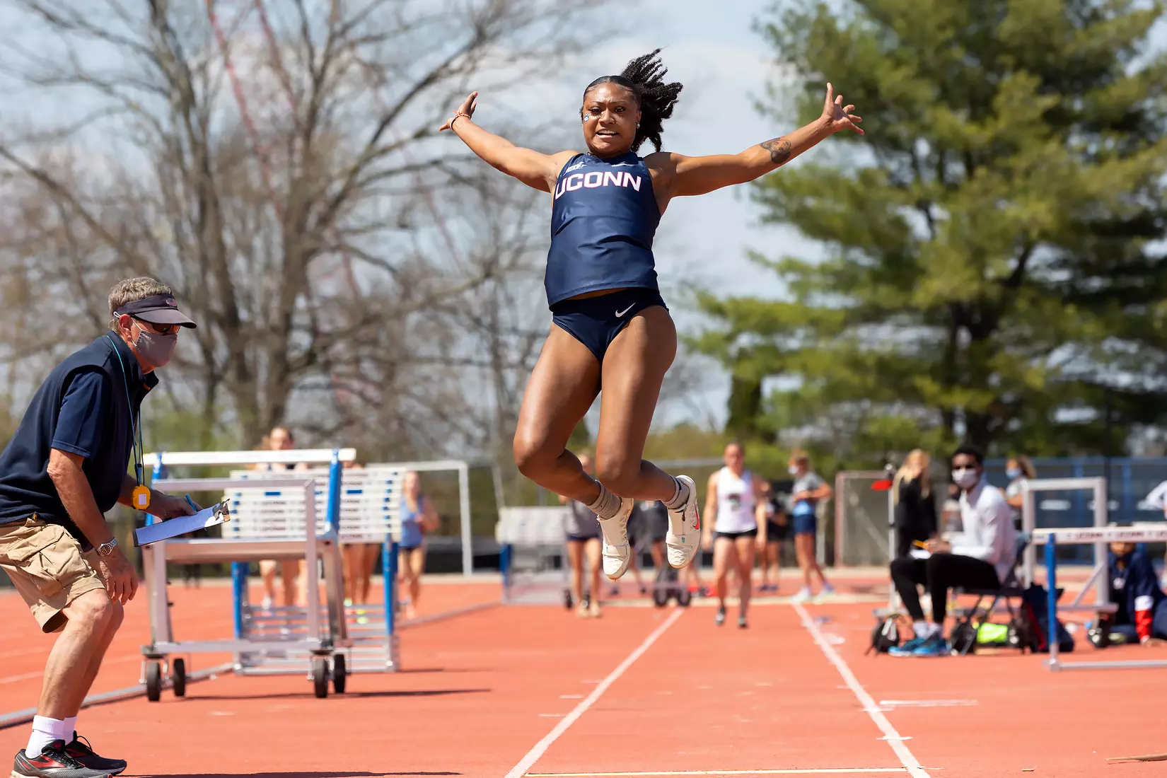 UConn Women's Track and Field Northeast Invitational at George J. Sherman Family Sports Complex April 24, 2021