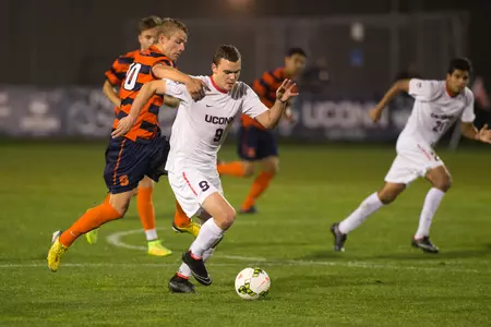 Ethan Vanacore-Decker logged three shots in Tuesday's loss to Syracuse.