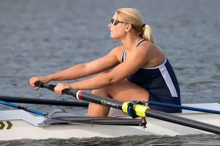 Laura Webster and the UConn 4+ finished eighth overall in a field of 61 on Saturday afternoon.