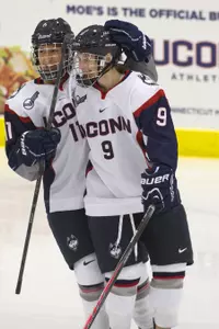 Jessica Stott scored her first career goal against RPI last season
