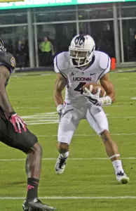 Deshon Foxx and the Huskies face UCF on Saturday.