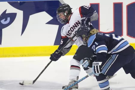 Allie Hughes and the Huskies kick off Hockey East play this weekend
