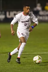 Edir DaGraca was one of five Huskies to tally a goal in Saturday's quarterfinal win over Temple.