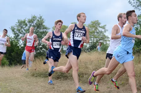 David Cotton and the Huskies finished 23rd as a team at the 2014 NCAA Northeast Regionals.
