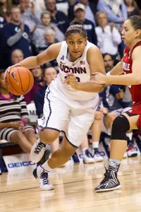 Kaleena Mosqueda-Lewis was one of two Huskies named as a 2014-15 'Wade Watch' Candidate.