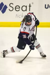 Sarah MacDonnell and the Huskies travel to PC on Sunday