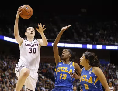 Junior forward Breanna Stewart picked up her second conference Player of the Week nod this season.