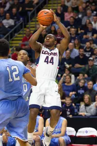 Rodney Purvis connected on four of five 3-pointers in Monday's win.