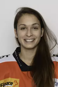 Jessica Lutz tied for the Swiss lead with two goals and three points in the tournament