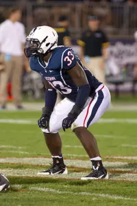 Yawin Smallwood will hope to impress NFL scouts in Indianapolis