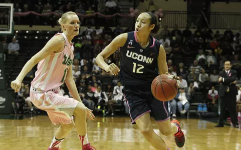 Saniya Chong has been honored as the American Athletic Conference Freshman of the Week.
