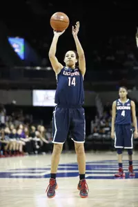 Senior Bria Hartley poured in 25 points against SMU on Tuesday.