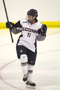 Brittany Berisoff scored her second goal of the season in the win