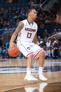 Shabazz Napier scored a team-high 18 points vs. Cincinnati on March 1.