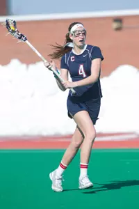 Sophomore midfielder Katherine Finkelston scored the game-winner for the Huskies.