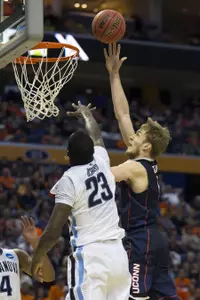 Niels Giffey and the Huskies play Iowa State in the NCAA Tournament for the second time in three years.