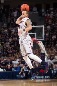 Shabazz Napier scored a game-high 26 points at Rutgers on Jan. 25.