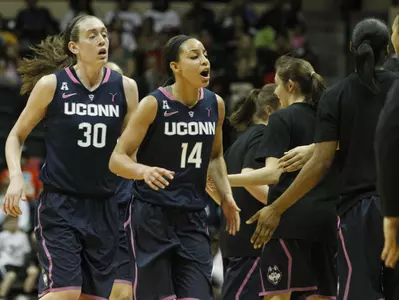 Bria Hartley and Breanna Stewart are joined by Stefanie Dolson on the Wooden Award Final Ballot.