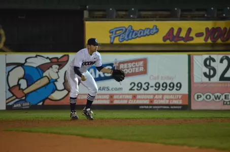 Vinny Siena has a 14-game hitting streak, dating back to last season