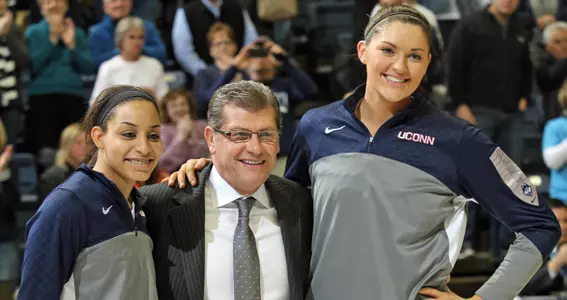 Stefanie Dolson was named Defensive Player of the Year and a co-recipient of the Sportsmanship Award