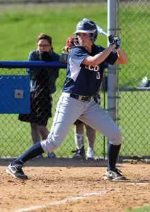 1B Audrey Grinnell recorded three hits in five at-bats in two games on Saturday.