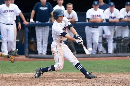 Tom Verdi registered two hits, two steals and a run in his final game as a Husky.