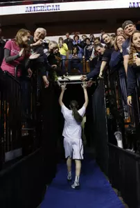 UConn won the American Athletic Conference regular season and tournament titles last year.