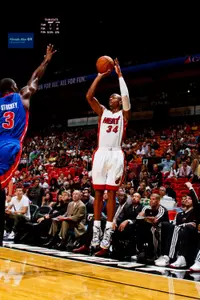 Ray Allen and the Heat will meet the Spurs.