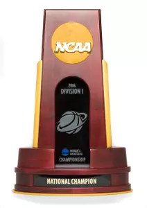 The men's and women's basketball national championship trophies will tour Webster Bank locations this summer!