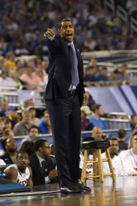 Men's basketball head coach Kevin Ollie and the Huskies announced a series with both Ohio State and Arizona on Wednesday.