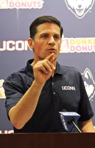 UConn head football coach Bob Diaco