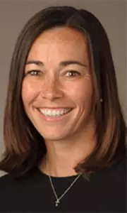 Jen McIntyre was named the Division I Assistant Coach of the Year on Wednesday.
